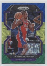 2021-22 Panini Prizm Choice Blue Yellow & Green Dwight Howard #172 HOF wy4