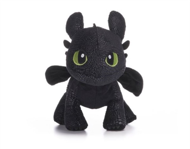 Httyd 10""/ 25Cm Movie Toothless Plush (Toy)