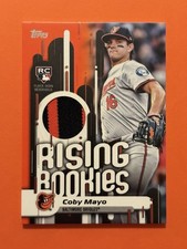 COBY MAYO (06/25) (1:7,446 Packs) (ORANGE JERSEY PATCH RELIC) ROOKIE 2025 Topps