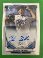 Foster Griffin 2014 Chrome 1st Bowman Auto Card #BCA-FG