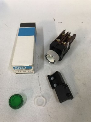 Fuji Green Illuminated Push Button AH22-EL E3 AH22 G11E3