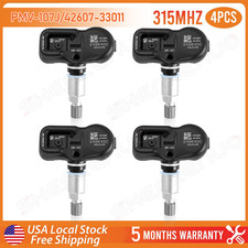 4PCS TPMS Tire Pressure Sensor PMV-107J For 2012-2016 Toyota Prius V 42607-33011