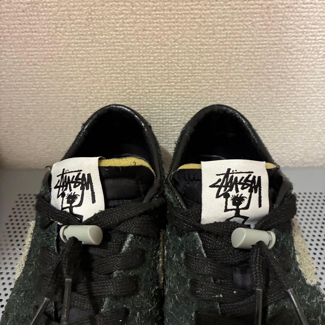 Men 10.0US Sneaker Stussy Bespoke Nike Sb Blazer Suede Black thumbnail 4