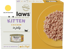 Natural Wet Kitten Food, Chicken Multipack in Jelly 70 G Tin - 4 X (6 X 70 G) T 116.11 per kilo