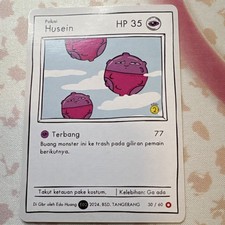 Polusi Husein Terbang Card Lot Edisi 2 Indonesian 30/60 Edo Huang 2024