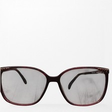 Vintage Rodenstock Eyeglasses Burgundy Frame Germany 80s Classic Unisex