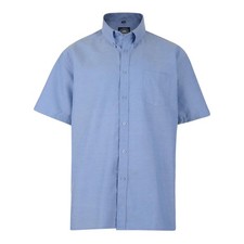 KAM Mens Plus Size S/S Oxford Shirt