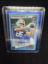 2025 Donruss Optic Jackson Hawes  Blue Prizm Auto  #224 /149
