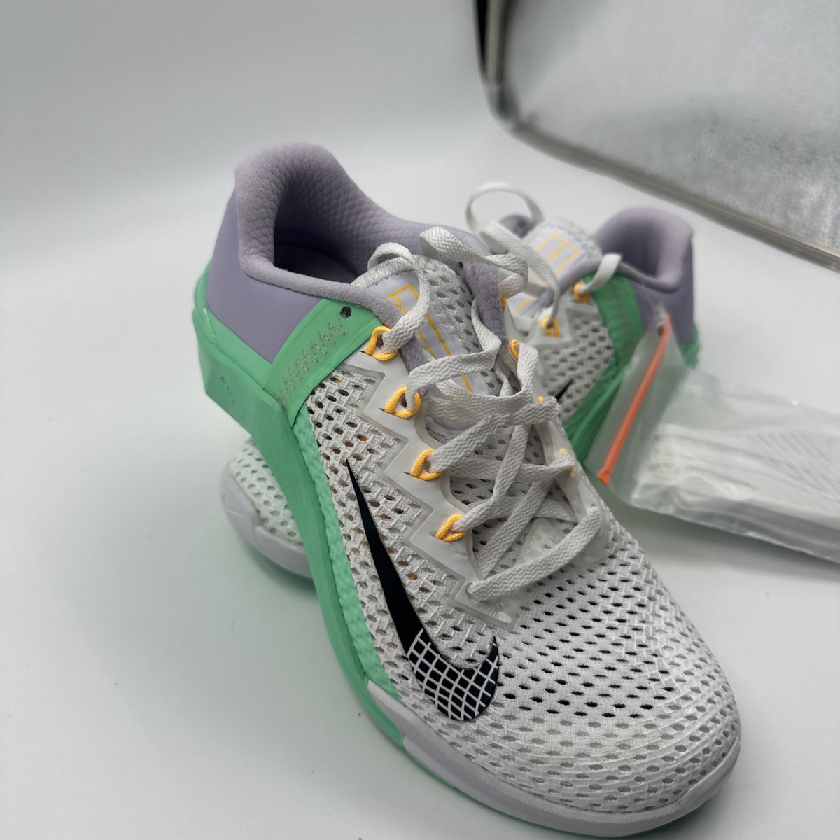 Size Nike Metcon White Infinite Lilac Green W for sale