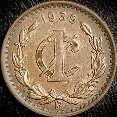 Mexico 1939 - 1 Centavo, AU - KM#415