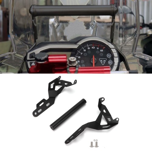 Motorcycle Phone Mount Holder GPS Stand Bar For Triumph Tiger 800 XCX/XRX 15-17 - Photo 6 sur 12
