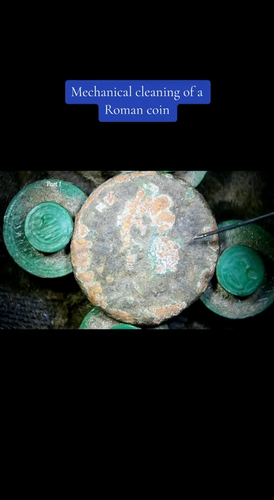 Coin cleaning Vice Metal Detecting & Coin Collecting+BONUS 1 Roman coin - Video 1 of 1