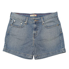 Vintage Levi's 515 Blue Jean Shorts Womens 8 Mid Rise 2000s Light Wash Denim