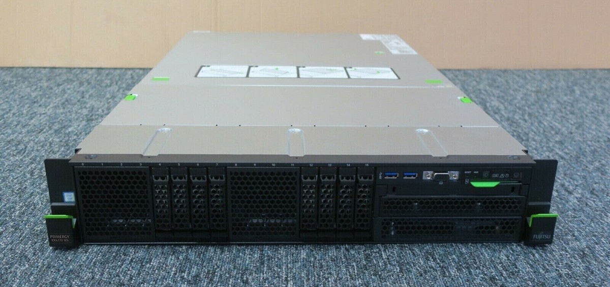 Fujitsu Primergy RX4770 M5 CTO 4x CPU 48x DDR4 DIMM 16x 2.5