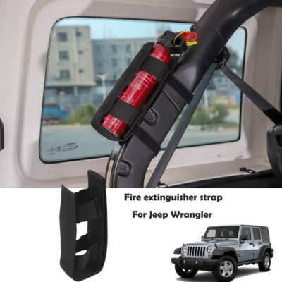 Sangle De Fixation Réglable Pour Extincteur, Compatible Avec Les Modeles Wrangler Jk Jl Tj Cj Yj 1987 2019~p138351415