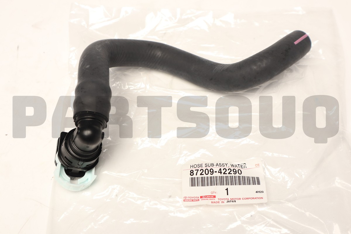 8720942290 Genuine Toyota HOSE SUB-ASSY, WATER 87209-42290 | eBay