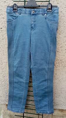 Damen Hose Jeans ''Creation L Premium'' Modell ''Nizza'' Gr. 20 (40) Blau nagelneu