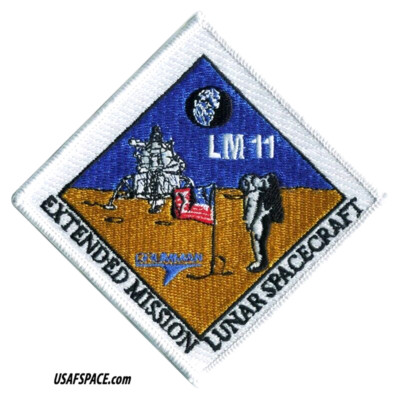 GRUMMAN LM-11 APOLLO 15-LUNAR MODULE- ORION -ORIGINAL AB EMBLEM NASA SPACE PATCH