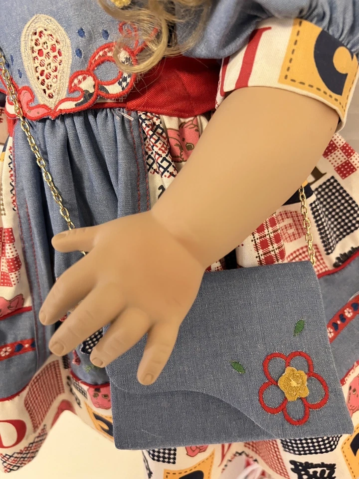 Virginia Ehrlich Turner Collector Vinyl “Stacy” Limited Edition Doll 30/100 25” - Image 4 of 4