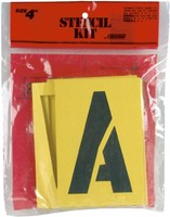 Reusable Stencil Lettering Kit-4 4sk on sale Reusable Stencil Lettering Kit-4 4sk on sale