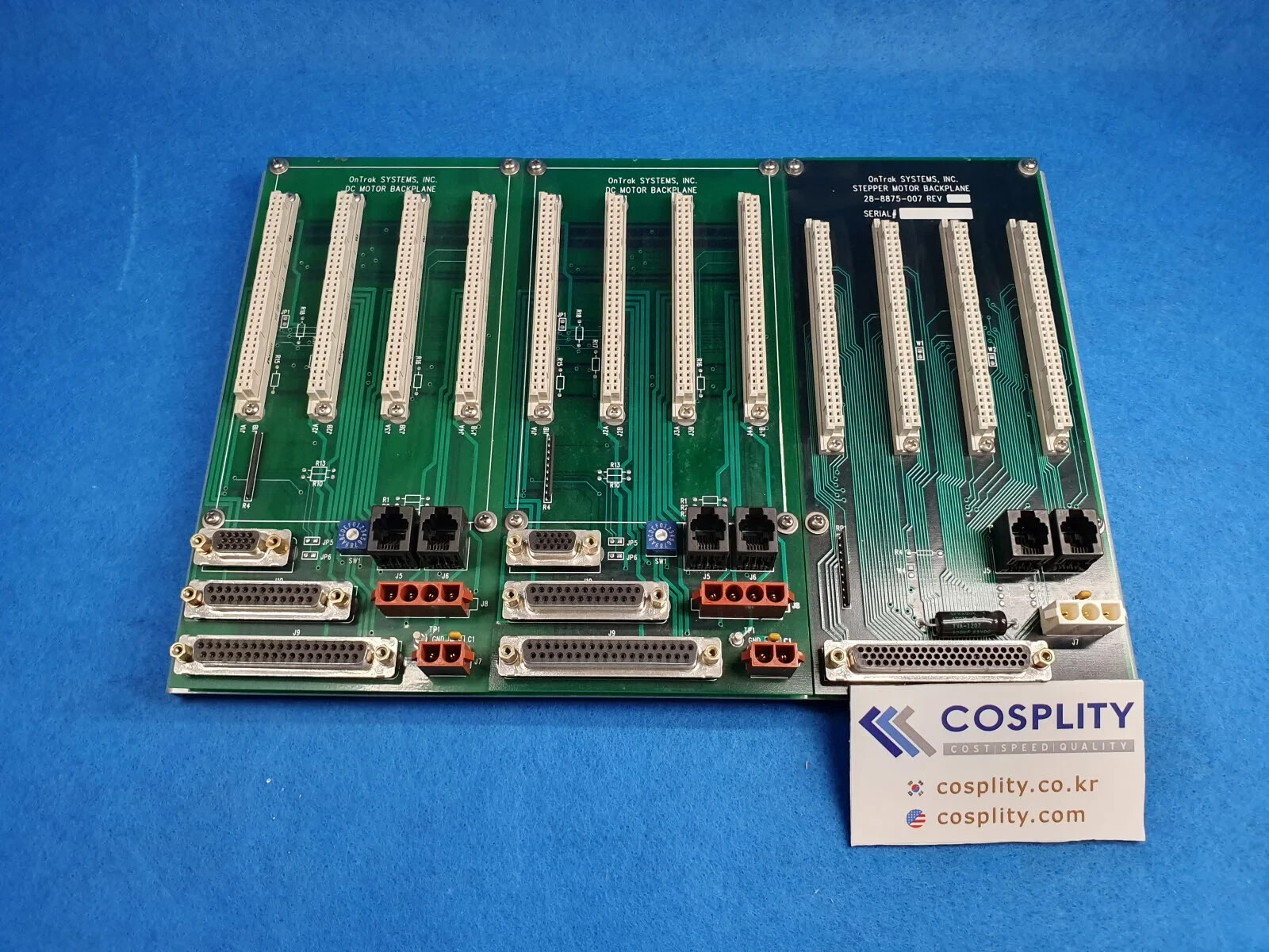 LAM RESEARCH 28-8875-007 ONTRAK STEPPER MOTOR BACKPLANE | eBay
