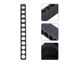 10 Pc Bit Organizer Impact Driver Bit Holder Flexible Extension