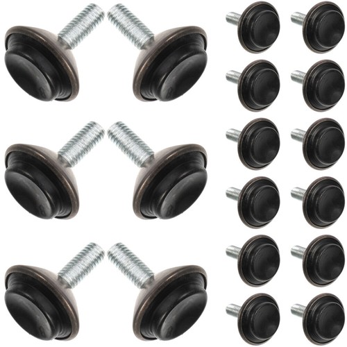 20 Pcs Chair Leg Adjustable Levelers Furniture Risers Heavy Duty - Afbeelding 8 van 12