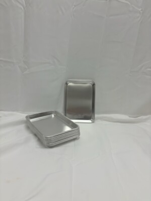 Nordic Ware Naturals Eighth Silver Sheet Pans, 8 Pack