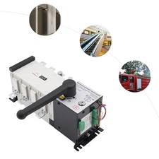 Automatic Transfer Switch 250A 4-Poles AC 110V  Grid to Generator Industrial