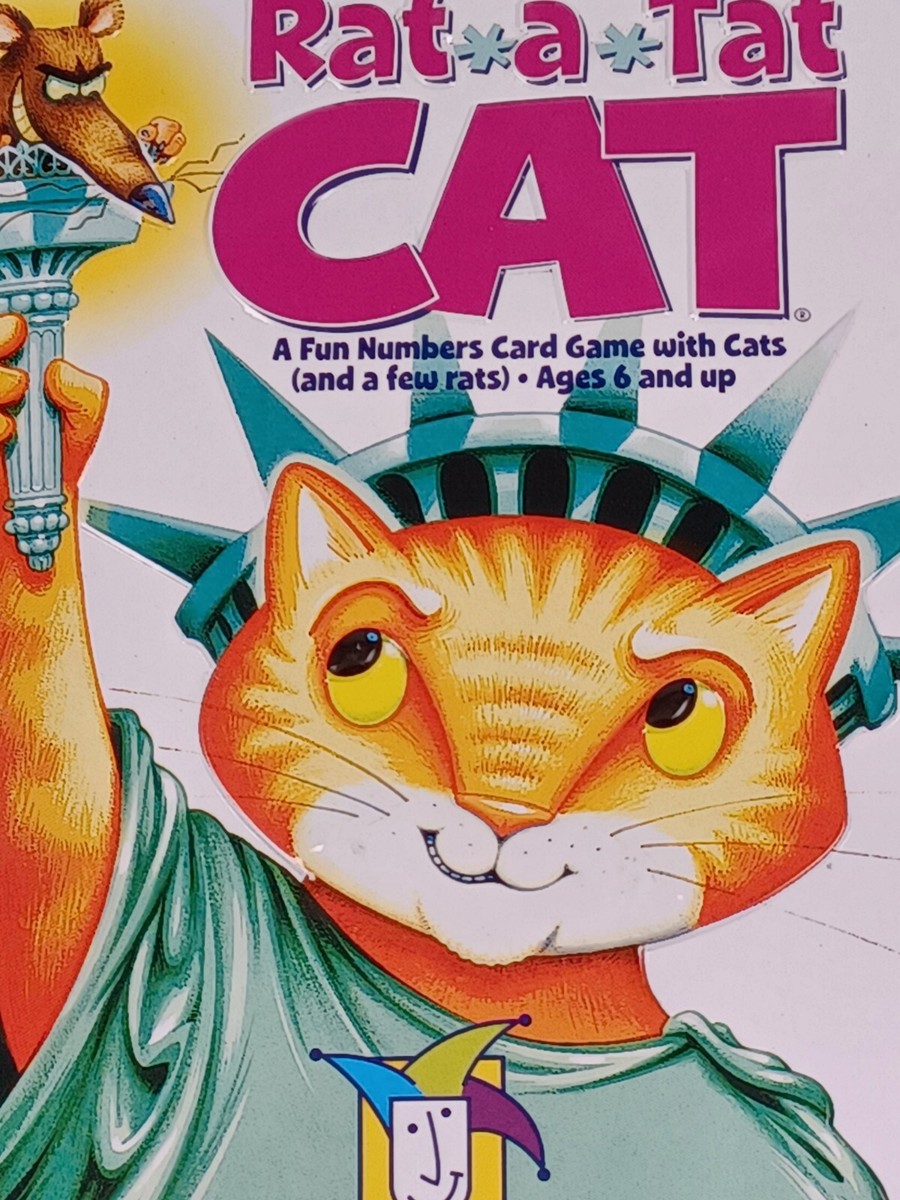 Jeu De Cartes Rat A Tat Chat - Jeu Familial Amusant Avec Rats Et Chats (Gamewright)