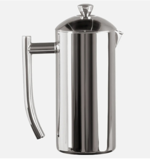 Frieling Double-Walled Stainless-Steel French Press Coffee Polished, 23 Oz. 0103