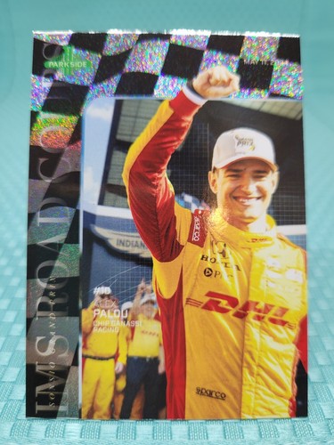 2025 Parkside Indycar NTT Checkered Flag Shimmer Foil Singles - Picture 94 of 110