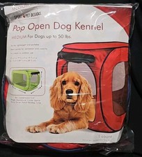 SportPet Designs Pro Pop Open Kennel Medium 1 Pet Carrier GL