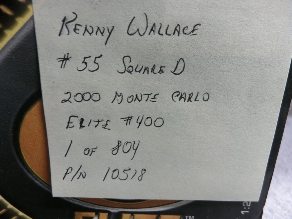 Kenny Wallace #55 Square D 2000 Monte Carlo Elite 1/24 Diecast Foto 3 de 4