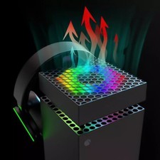 RGB Charging Dock with 3-Levels Fan Vertical Cooling Fan Stand for Xbox Series X — image 3