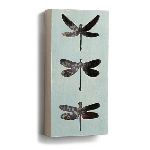Nathan Murrell Collection Triple Dragonfly Shadow Box - Picture 2 of 4