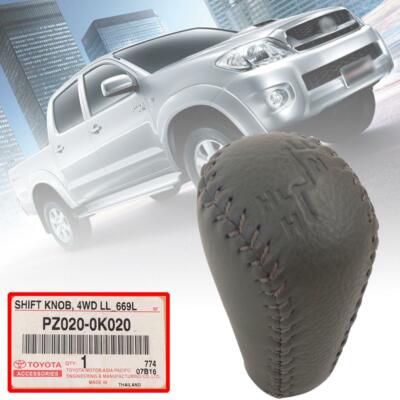 GEAR SHIFT LEATHER KNOB 4WD LL M/T FOR TOYOTA HILUX FORTUNER SR5