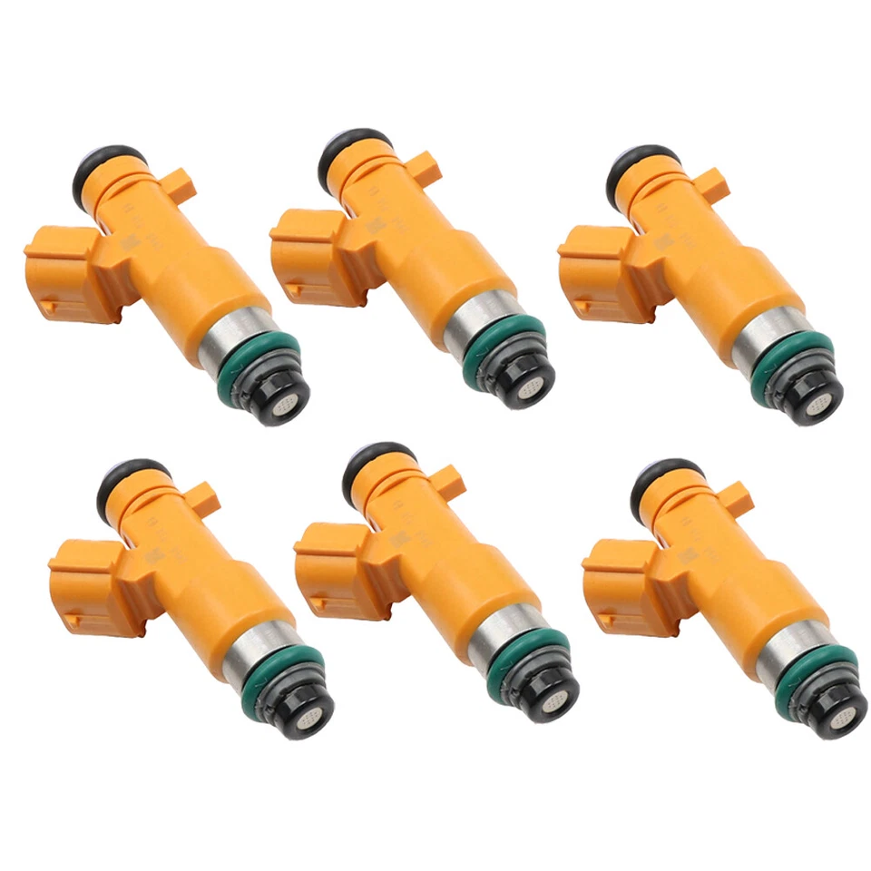 6X Fuel Injector For 2009-2017 Nissan 370Z 2014-2017 Infiniti QX70 3.7L V6 Foto 2 de 4