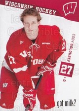 2009-10 Wisconsin Badgers #8 Cody Goloubef