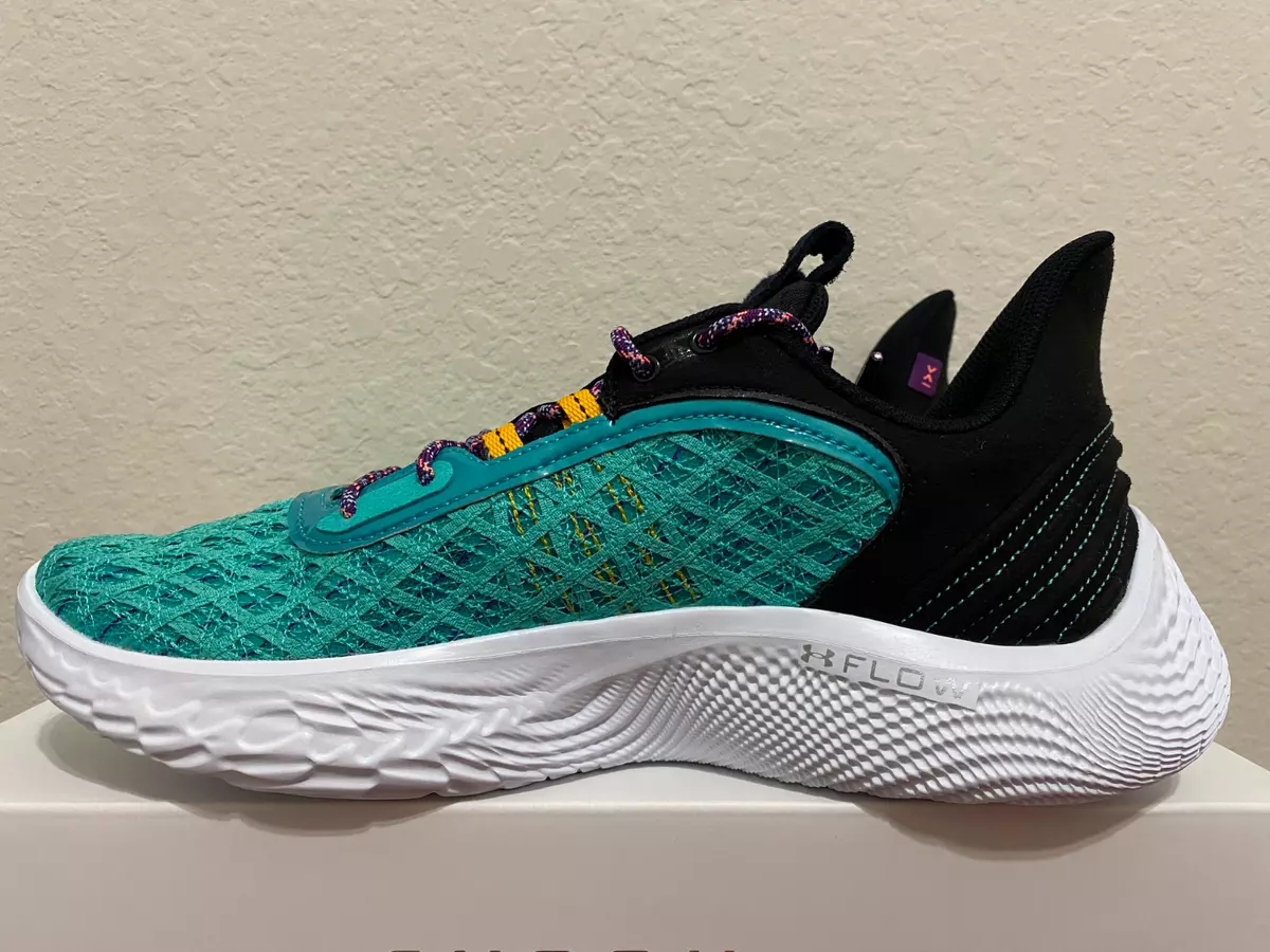 Under Armour UA Curry Flow 9 Black History Month BHM Green Black