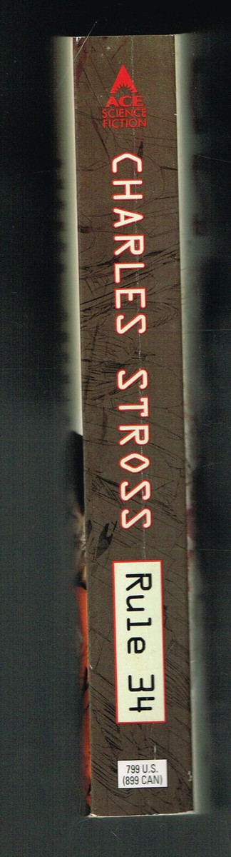 Rule 34 by Charles Stross (2012, Paperback 1st Printing