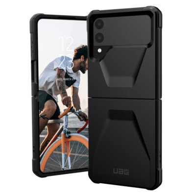 Urban Armor Gear (UAG) Civilian Tough Case für Samsung Galaxy Z Flip3 5G - Schwarz