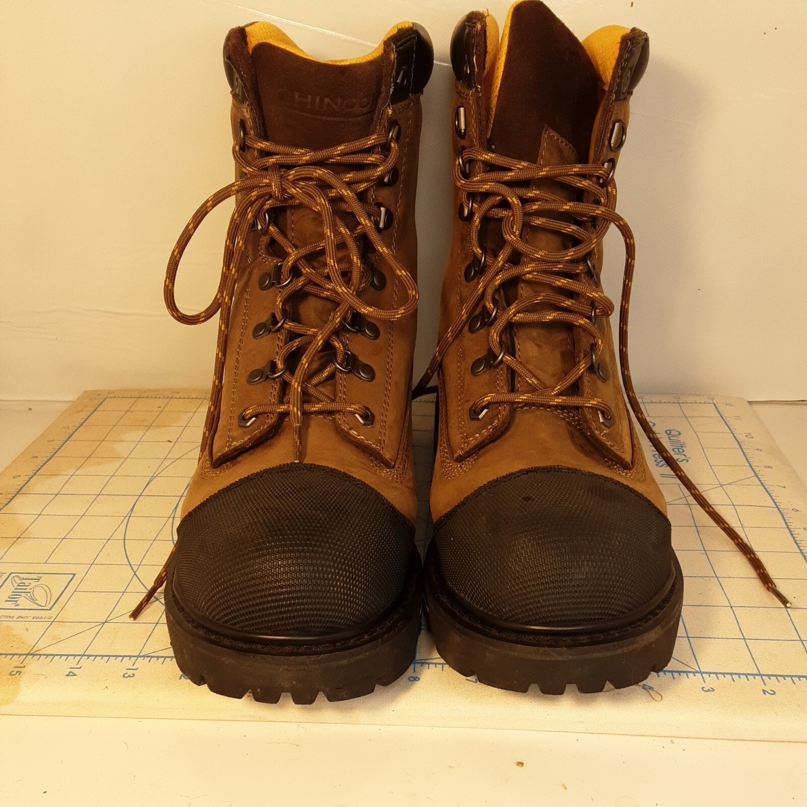 Leather Boots Brown W101 | eBay