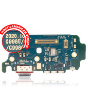 Charging Port Board W/Sim Card Reader Samsung Galaxy S21 Ultra 5G G998U Premium