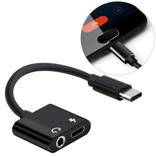 Type C Headphone Adapter 3.5mm With Charging For USB C Phones - 第 10/11 張圖片