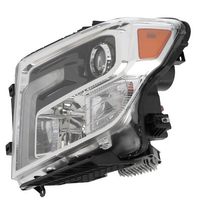 2018 Nissan TITAN XD Headlight Xenon Hi-grade LED Driver Left OEM