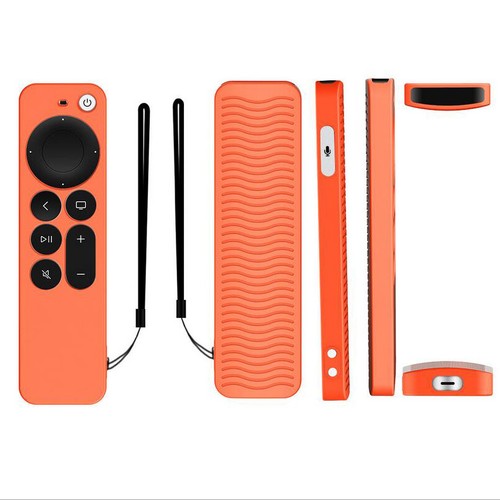 Silicone Case Protective Cover for 2021 Apple TV 4K Siri Remote 2nd generation - Picture 12 of 15