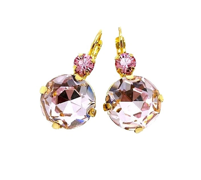 Pendientes de Moda chapado en oro Amarillo Mariana