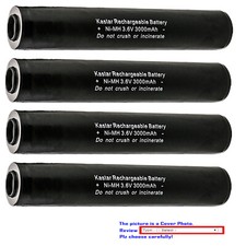 Kastar 3.6V 3000mAh Ni-MH Battery for Poly Stinger DS L, HP W, LED, W/ A, W/ D
