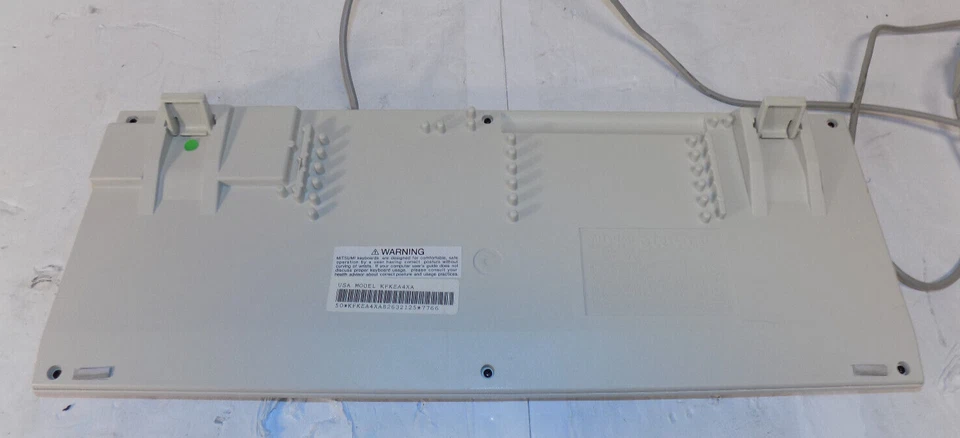 Mitsumi Electronics Model KFK-EA4XA Wired Keyboard PS/2 - Image 2 of 2